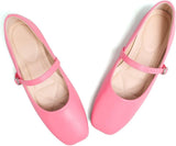 VUN Women's Slip on Flats,Classy Round Toe Solid