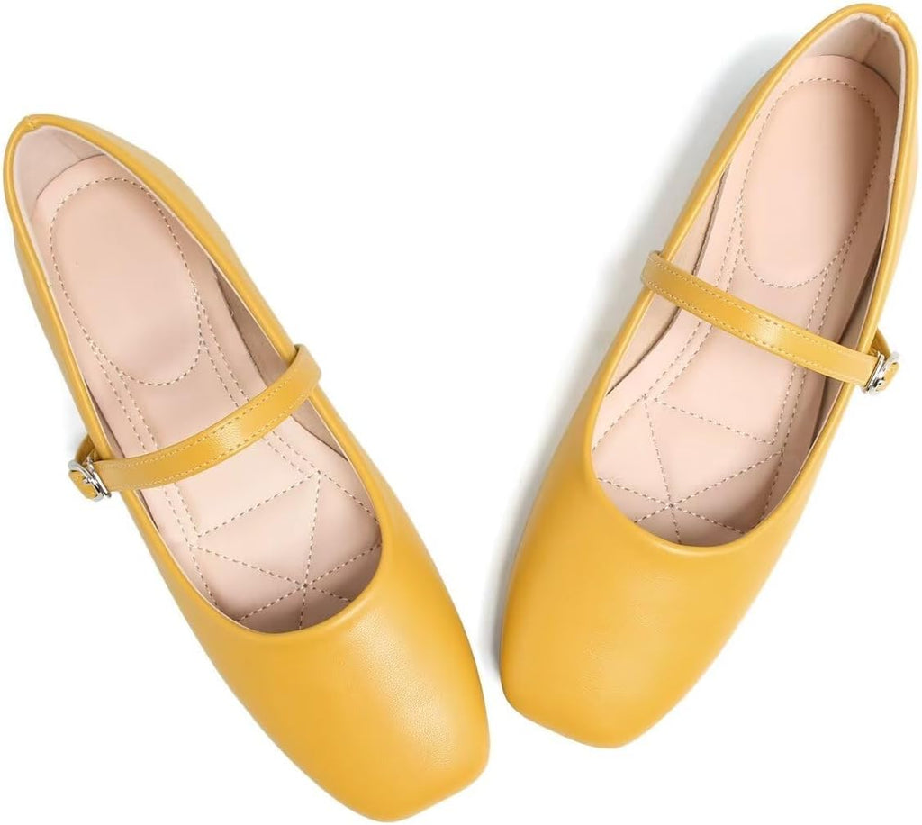 VUN Women's Slip on Flats,Classy Round Toe Solid