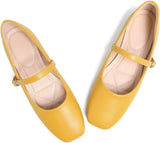 VUN Women's Slip on Flats,Classy Round Toe Solid