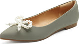 VUN Women's Classic Ballet Flats Casual Comfort Slip On Flats