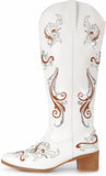 VUN Cowboy Boots for Women Sparkly Rhinestone Cowgirl Boots
