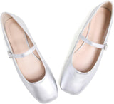 VUN Women's Slip on Flats,Classy Round Toe Solid