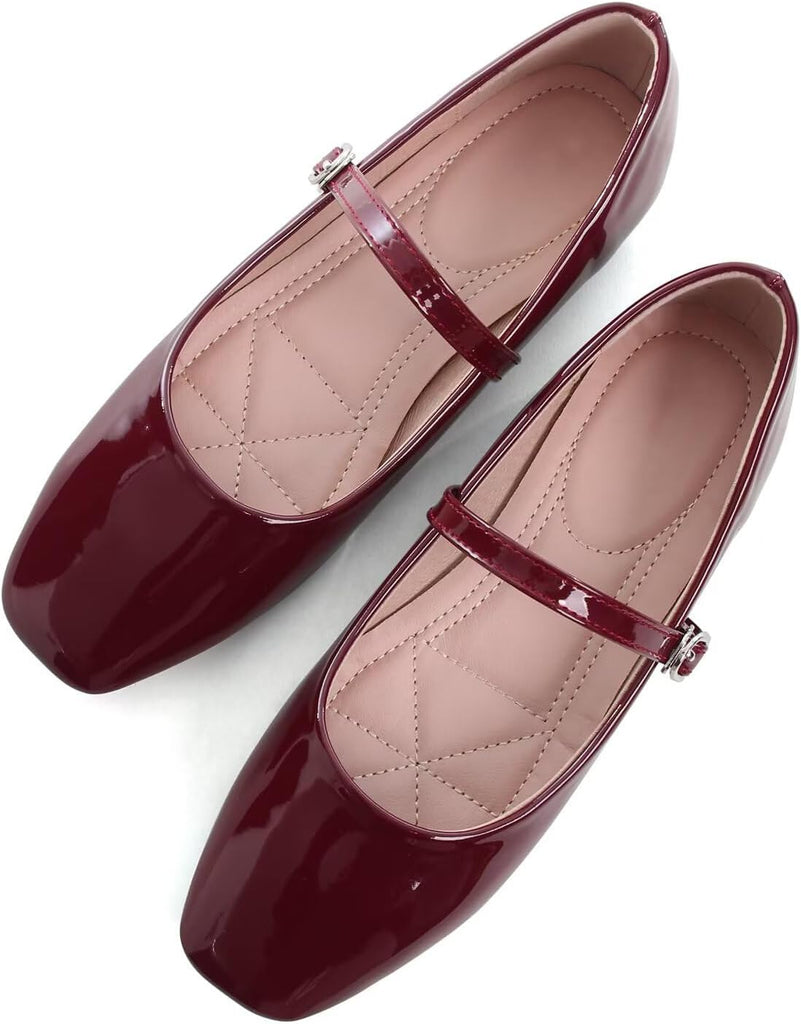 VUN Women's Slip on Flats,Classy Round Toe Solid