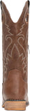 VUN Cowboy Boots for Boys Girls Western Square Toe Cowgirl Boots Mid Calf Riding Shoes