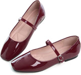VUN Women's Slip on Flats,Classy Round Toe Solid