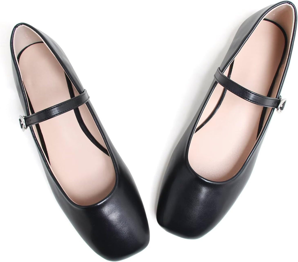 VUN Women's Slip on Flats,Classy Round Toe Solid
