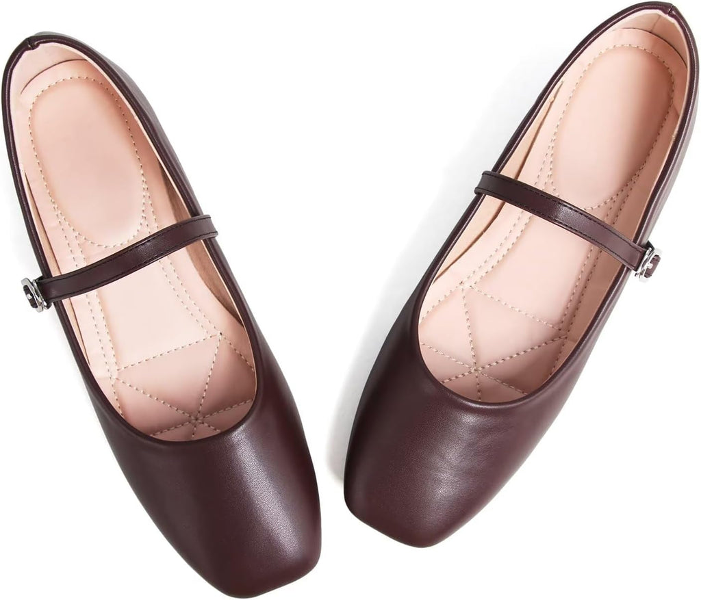 VUN Women's Slip on Flats,Classy Round Toe Solid