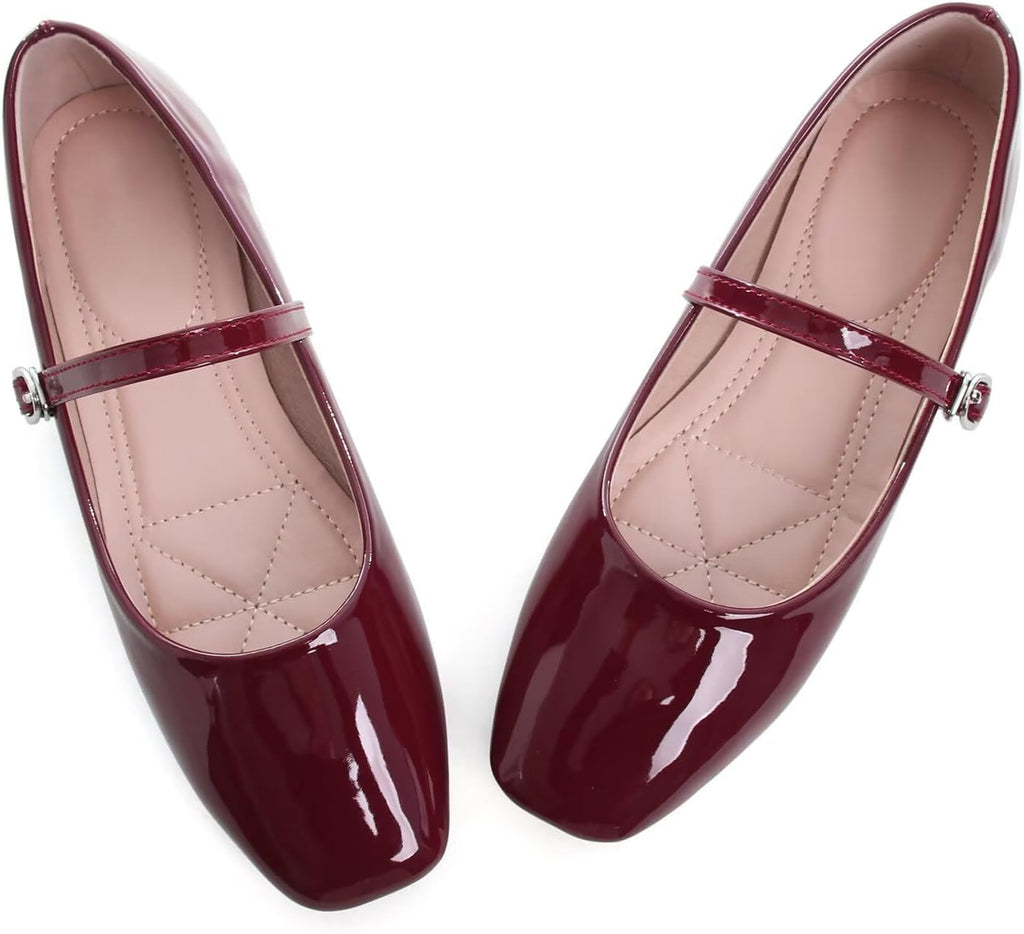 VUN Women's Slip on Flats,Classy Round Toe Solid