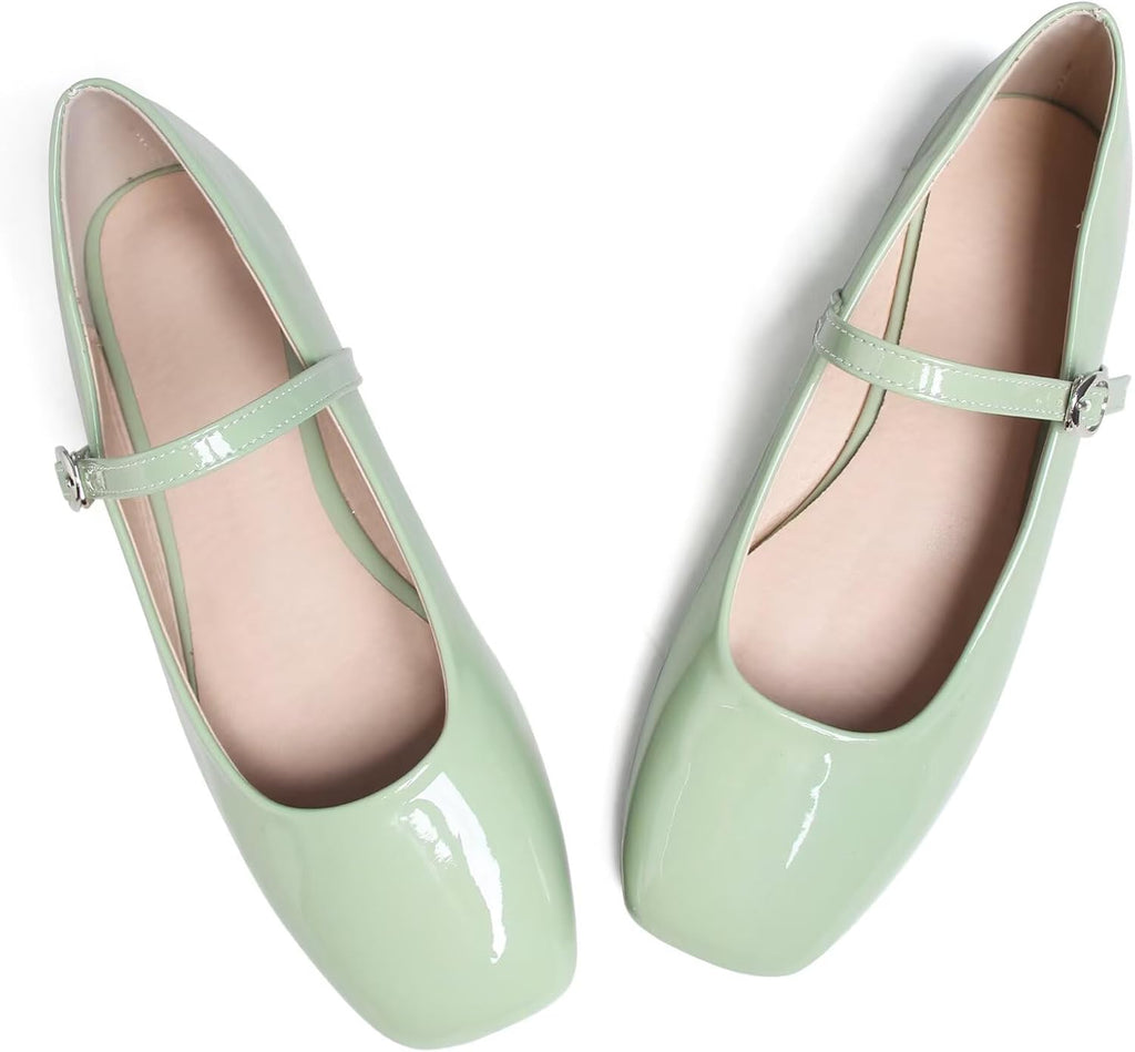 VUN Women's Slip on Flats,Classy Round Toe Solid