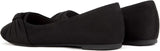 VUN Women's Flats Shoes Faux Suede Round Toe Ballet