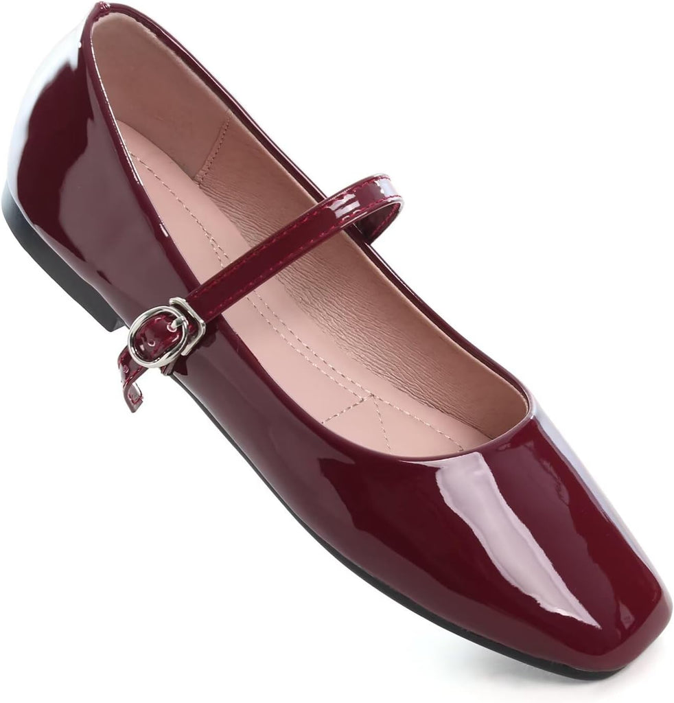 VUN Women's Slip on Flats,Classy Round Toe Solid