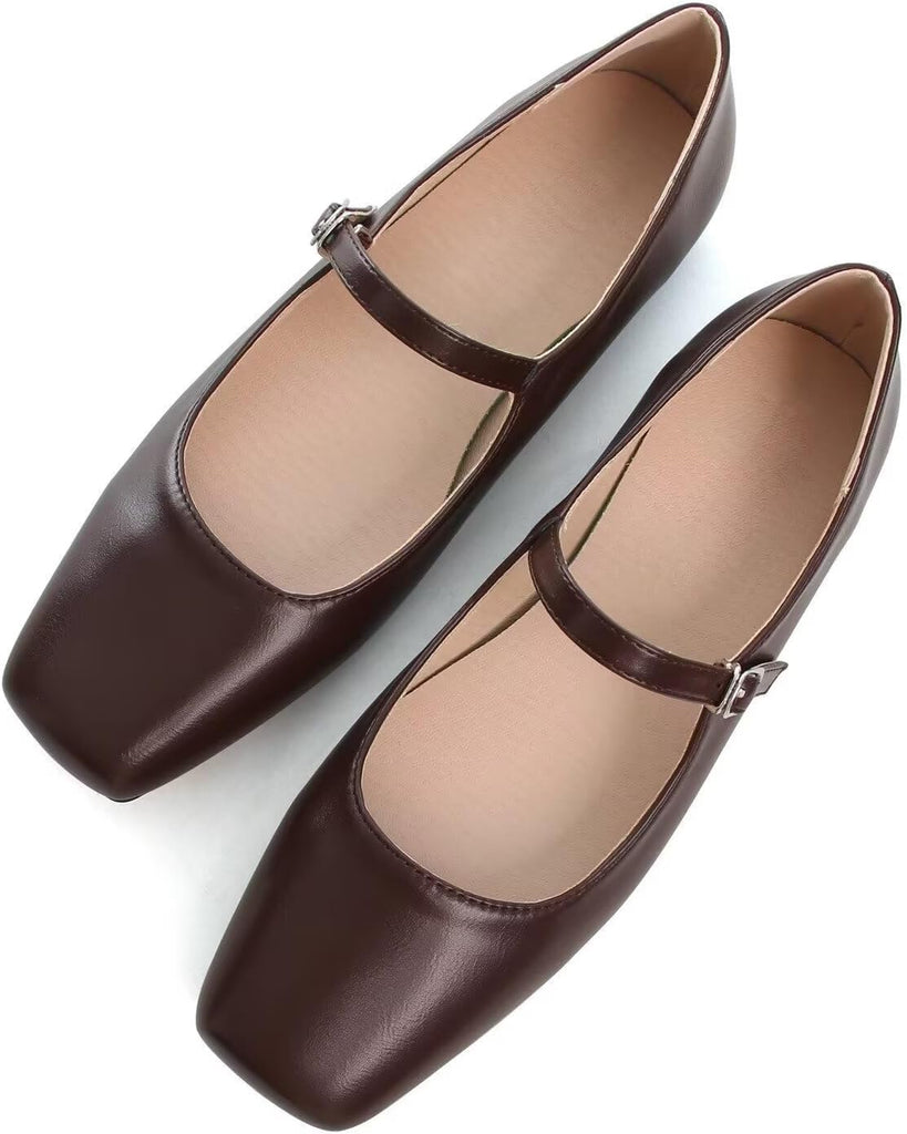 VUN Women's Slip on Flats,Classy Round Toe Solid