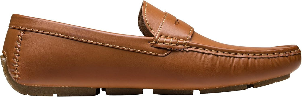 VUN Men's Loafers Casual Slip On Shoes Soft Penny Loafers