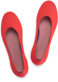 VUN Women’s Ballet Flat Shoes Knit Dress Shoes Round Toe