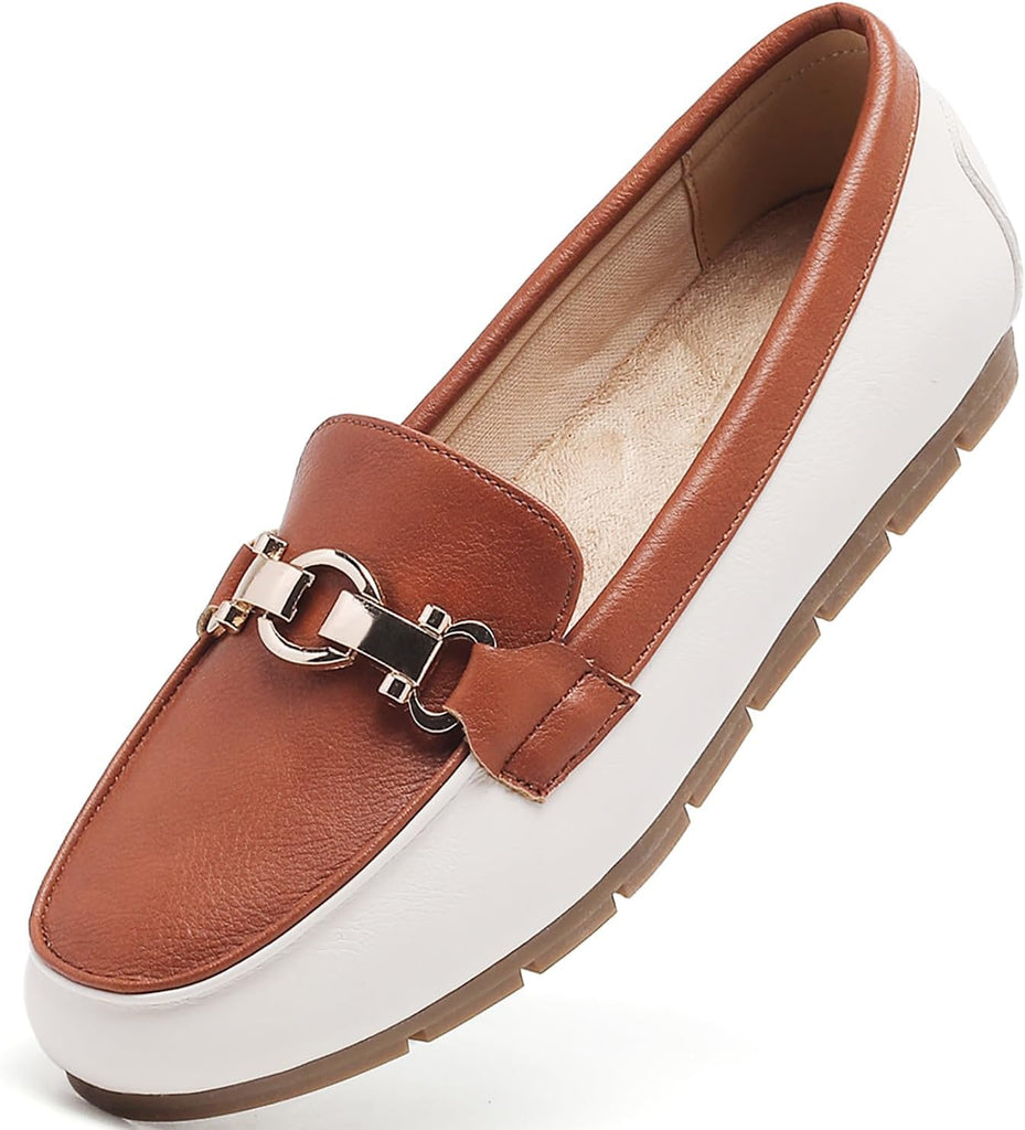 VUN Loafers for Women Business Casual Shoes Comfortable