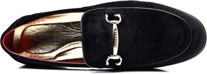 VUN Mens Dress Shoes Loafers Business Classic Suede