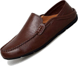 VUN Men's Premium Genuine Leather Casual Slip on Loafers