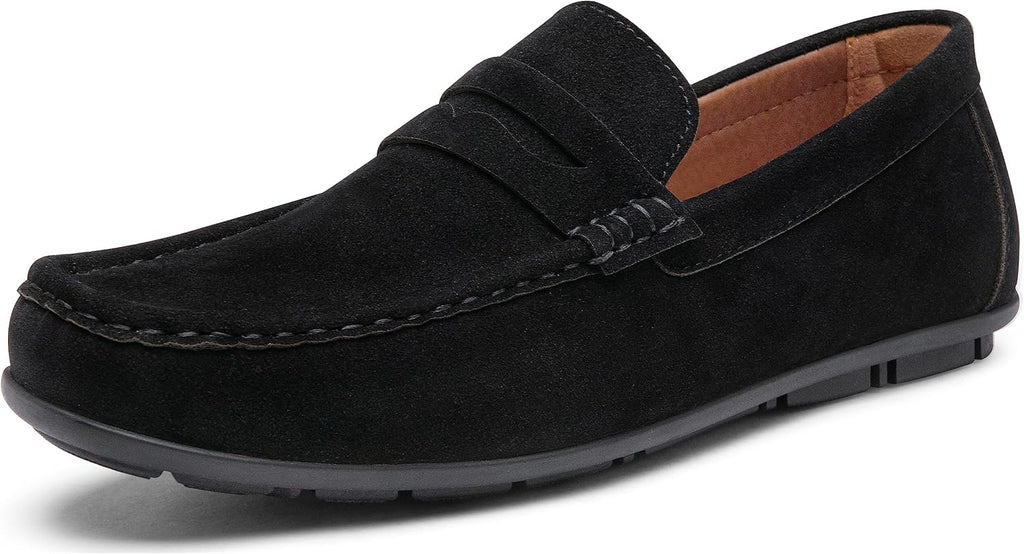 VUN Men's Loafers Casual Slip On Shoes Soft Penny Loafers
