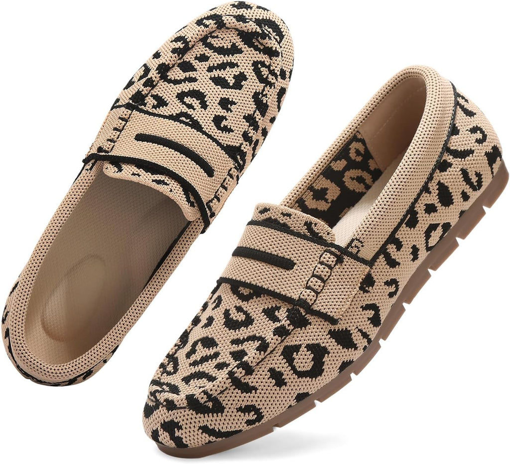 VUN Loafers for Women Comfortable Slip on Flats
