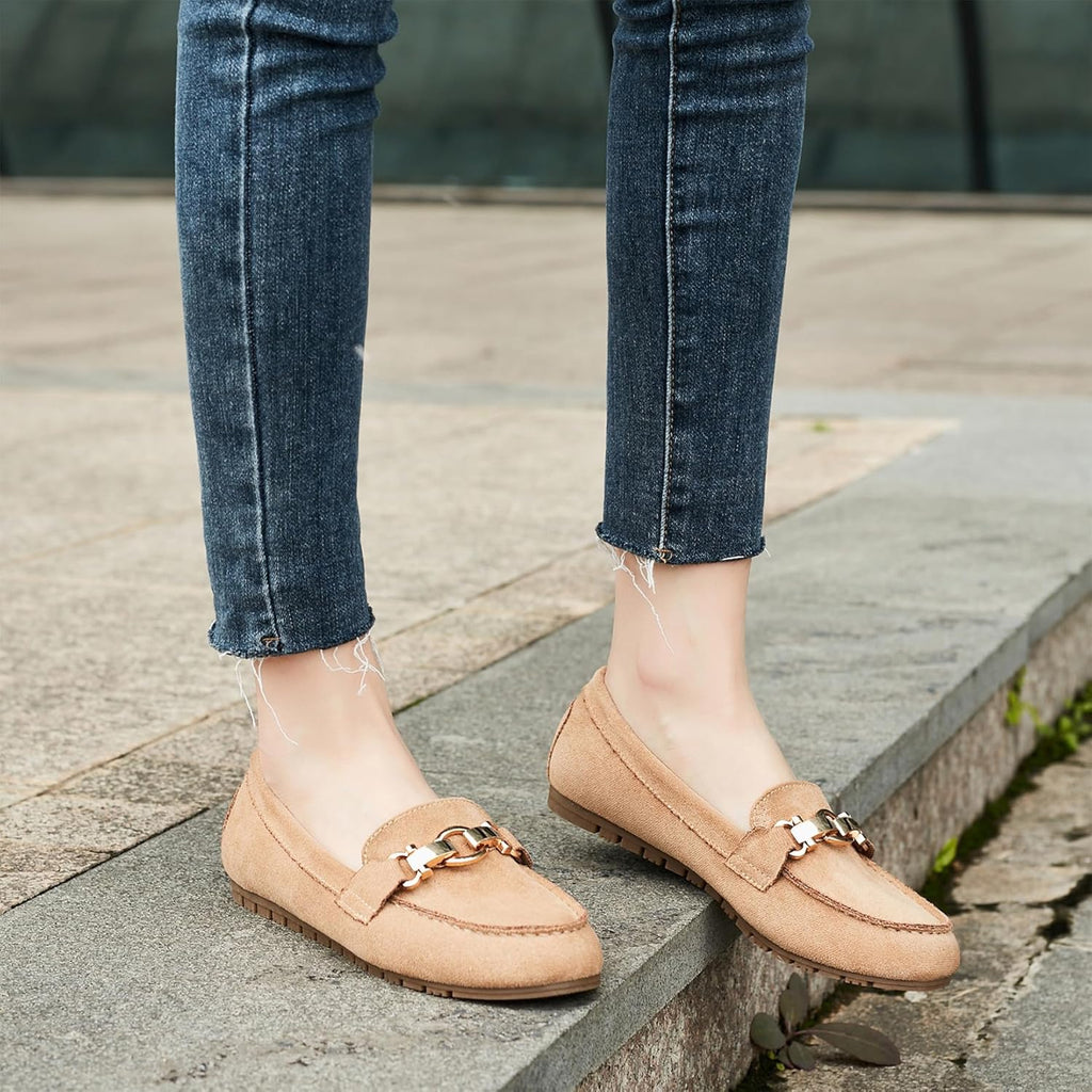 VUN Loafers for Women Business Casual Shoes Comfortable