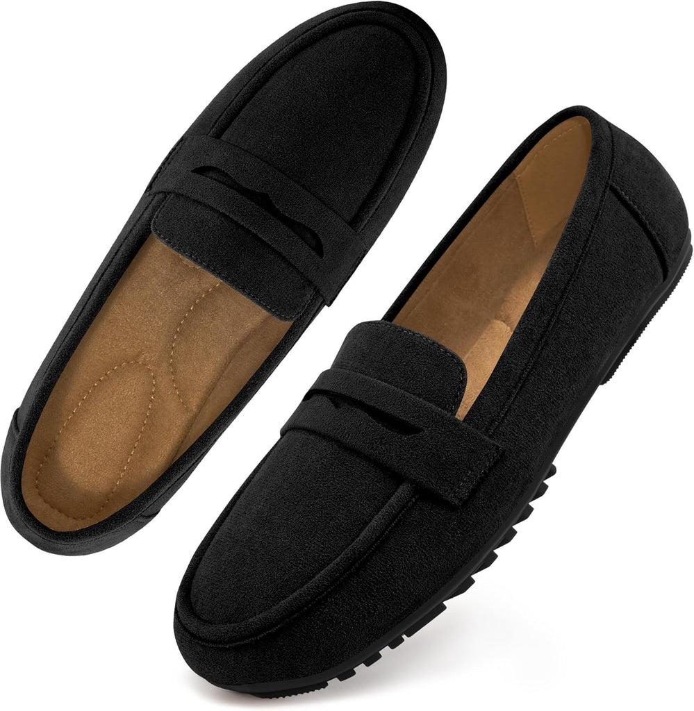 VUN Women Loafers Comfortable Shoes Casual Slip On