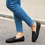 VUN Women Loafers Comfortable Shoes Casual Slip On