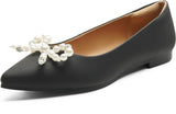 VUN Women's Classic Ballet Flats Casual Comfort Slip On Flats