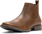 VUN Cowboy Boots For Men Ankle Boots Western Boot Casual Dress Slip On Chelsea Men