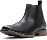 VUN Cowboy Boots For Men Ankle Boots Western Boot Casual Dress Slip On Chelsea Men