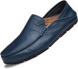 VUN Men's Premium Genuine Leather Casual Slip on Loafers