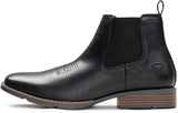 VUN Cowboy Boots For Men Ankle Boots Western Boot Casual Dress Slip On Chelsea Men