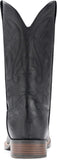 VUN Cowboy Boots For Men with Wide Square Toe Western Retro Boot Durable Classic Fashionable Embroidered