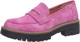 VUN Womens Loafers Shoes Platform Chunky Penny Loafer Lug Sole Comfortable Slip On Work Office Business Casual Dress Shoes