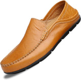 VUN Men's Premium Genuine Leather Casual Slip on Loafers
