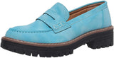 VUN Womens Loafers Shoes Platform Chunky Penny Loafer Lug Sole Comfortable Slip On Work Office Business Casual Dress Shoes