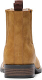 VUN Cowboy Boots For Men Square Toe Ankle Boots Western Chelsea Boot Casual Dress Slip On Men Shoes