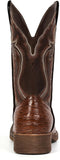 VUN Cowboy Boots for Men Faux Snake Skin Embroidered Western Boots Slip Resistant