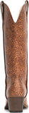 VUN Cowboy Boots For Women Mid Calf Western Cowgirl Boots with Chunky Heel