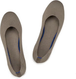 VUN Women’s Ballet Flat Shoes Knit Dress Shoes Round Toe
