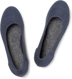 VUN Women’s Ballet Flat Shoes Knit Dress Shoes Round Toe