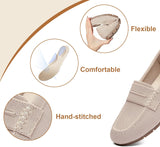 VUN Loafers for Women Comfortable Slip on Flats