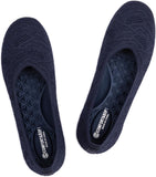 VUN Women’s Ballet Flat Shoes Knit Dress Shoes Round Toe