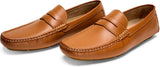 VUN Men's Loafers Casual Slip On Shoes Soft Penny Loafers