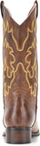 VUN Cowboy Boots For Women Square Toe Cowgirl Boots Mid Calf Western Boots Pull On
