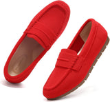 VUN Loafers for Women Comfortable Slip on Flats