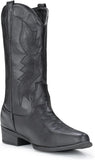 VUN Cowboy Boots For Women Western Boots Cowgirl Boots Pull On Pointy Toe Mid Calf Boots