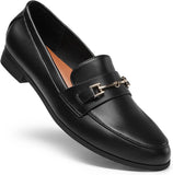 VUN Women's Loafers Penny Loafers Fashion Comfortable Flats Dressy Shoes