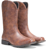 VUN Cowboy Boots For Men Western Boot Durable Fashionable Retro Classic