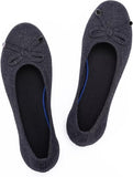 VUN Women’s Ballet Flat Shoes Knit Dress Shoes Round Toe