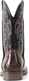 VUN Cowboy Boots For Men Square Toe Western Retro Boot